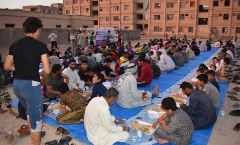 Breakfast 1000 fasting person in Tikrit