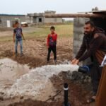 حفر بئر في قرية ابو جردة (ناحية الكوير)