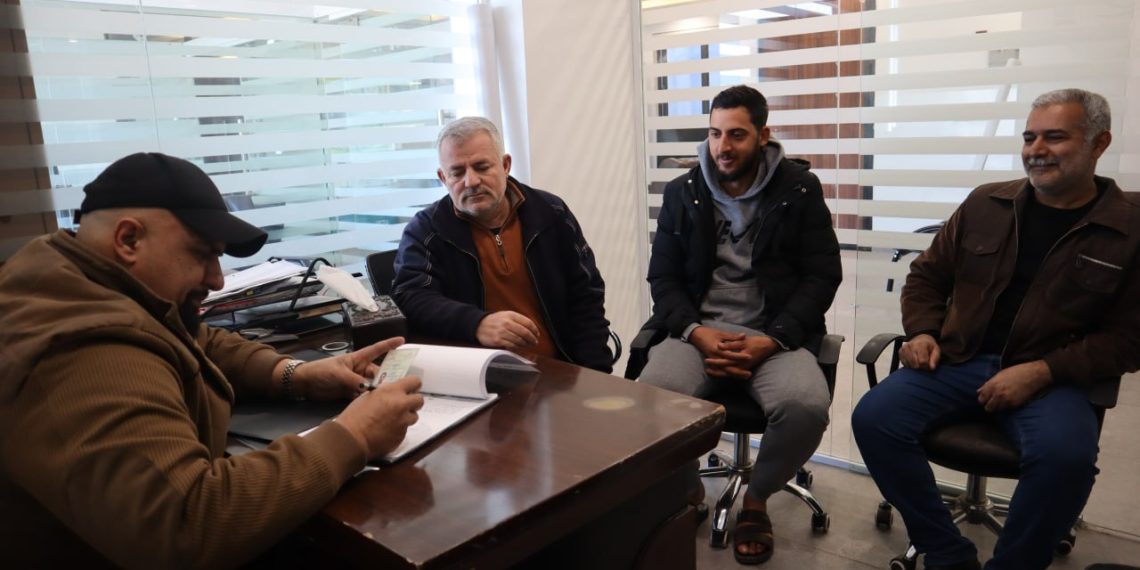 مشروع كسب اليد توزيع ستوتات ( اربيل )